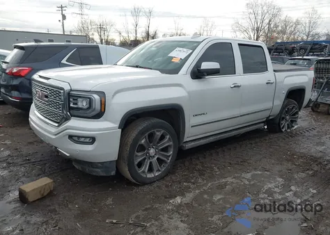 2018 GMC Sierra 1500 Denali z USA, uszkodzony, nr VIN 3GTP1PEC1JG428146